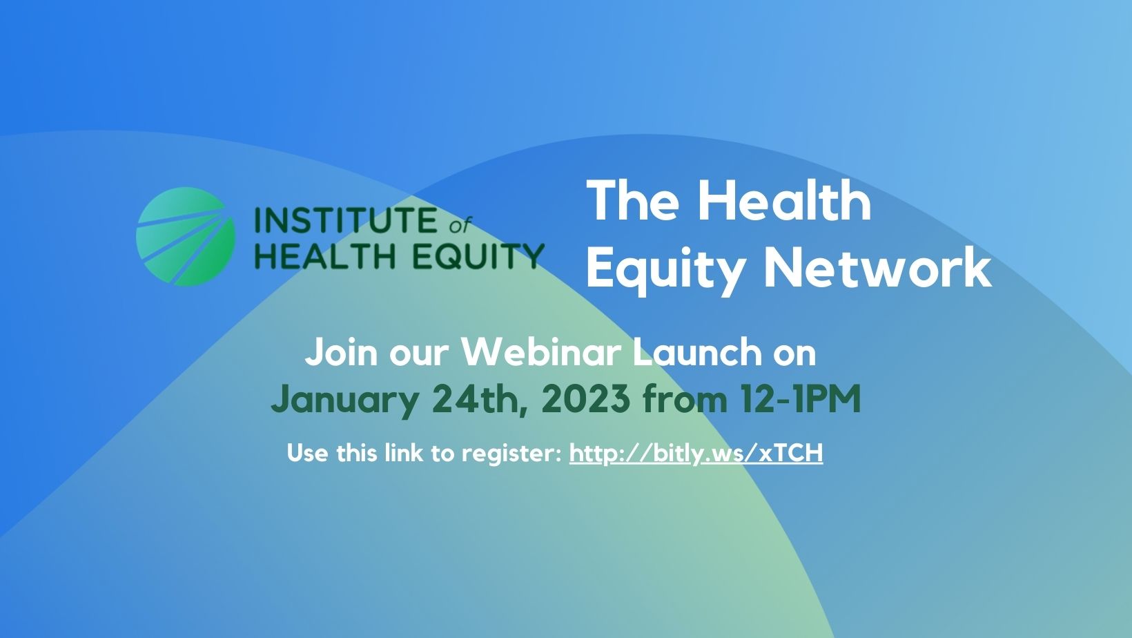 Announcing the Health Equity Network, Launching January 24th, 2023